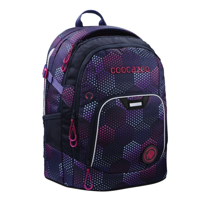 Plecak szkolny Coocazoo RayDay, kolor: Purple Illusion, system MatchPatch